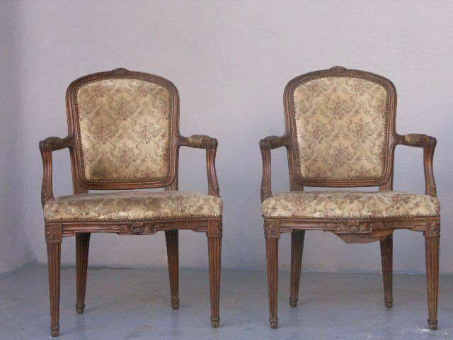 Louis XVI Style Armchairs (Set Of 4) photo for sale