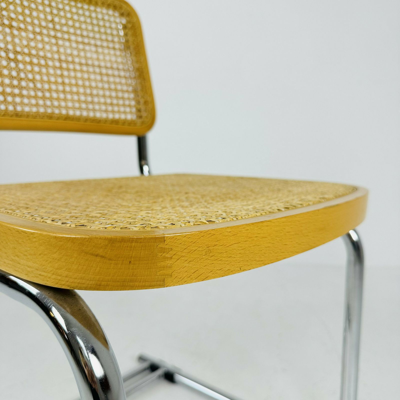 Mid Century B32 Cesca Chair Designed By Marcel Breuer, 1970s Italy photo buy
