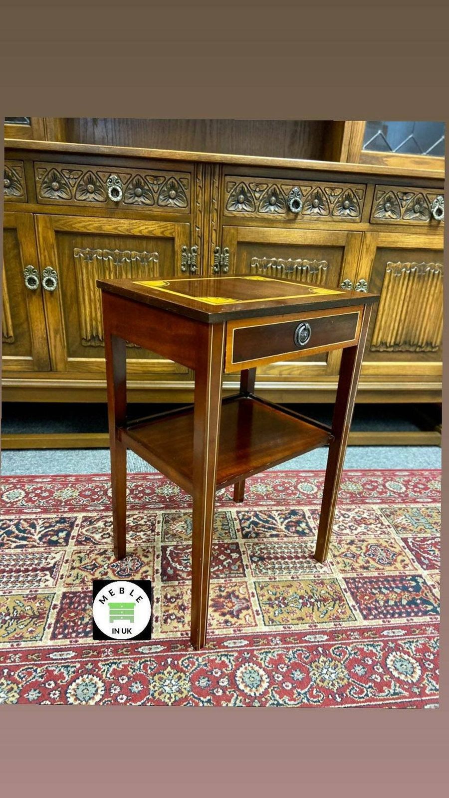Vintage Retro Mid Century Modernist Remploy Furniture / Free Delivery / Side Table / Made In England Dated 1972