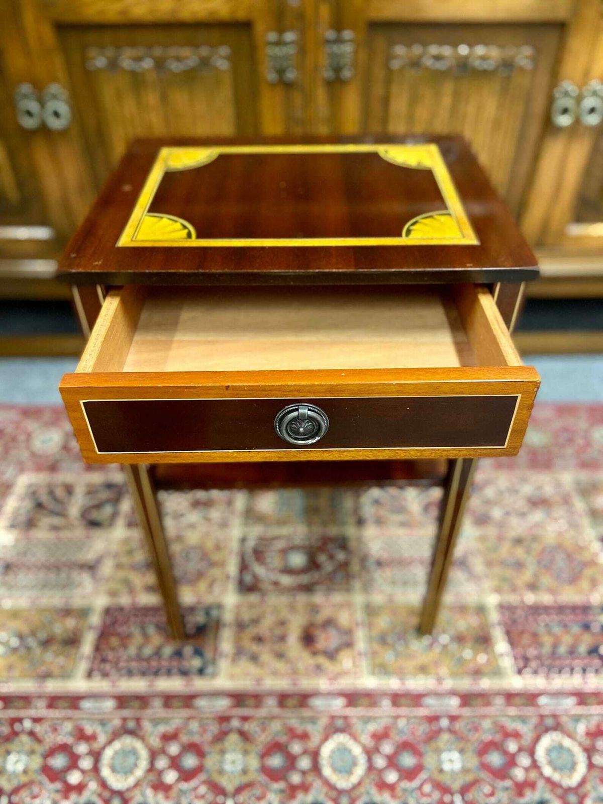 Vintage Retro Mid Century Modernist Remploy Furniture / Free Delivery / Side Table / Made In England Dated 1972 photo Furniture