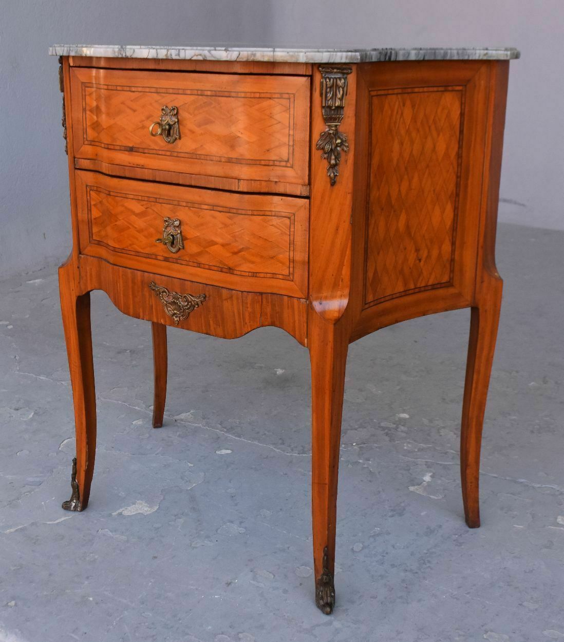 Napoleon Chest III Inlays And Golden Bronzes Late Xixth photo furniture