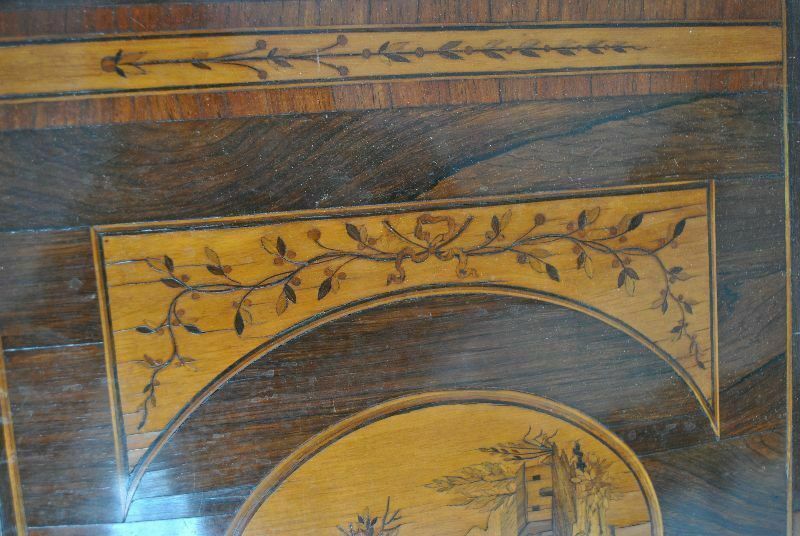 18th Century Decorative Element Inlaid Wood photo buy