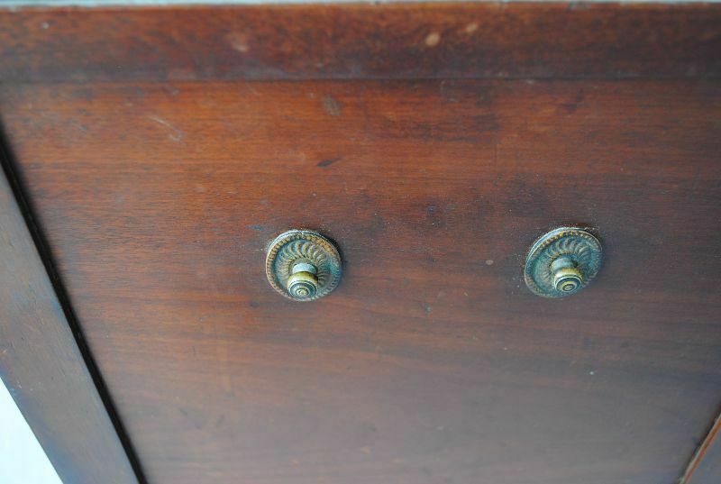 Late 18th Century Mahogany Bedside Table photo Furniture