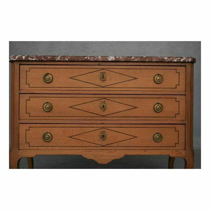 photo for sale Directoire Period Light Oak Chest Of Drawers