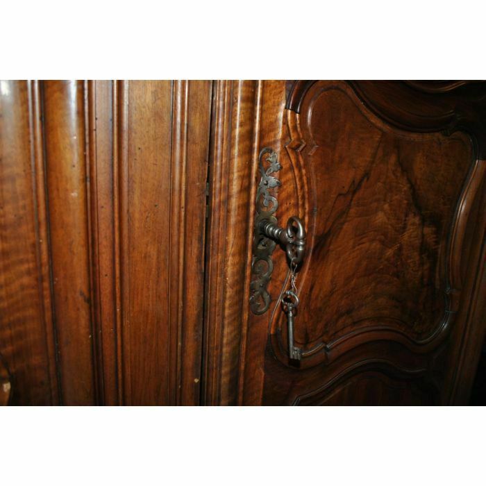 photo for sale 18th Century Castle Wardrobe Walnut