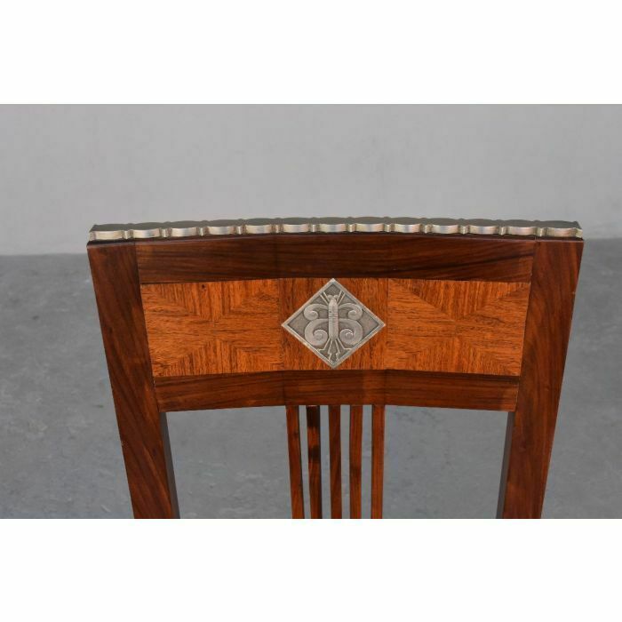 Art Deco Armchairs 1930 Rosewood After Dominique (Pair) photo Furniture