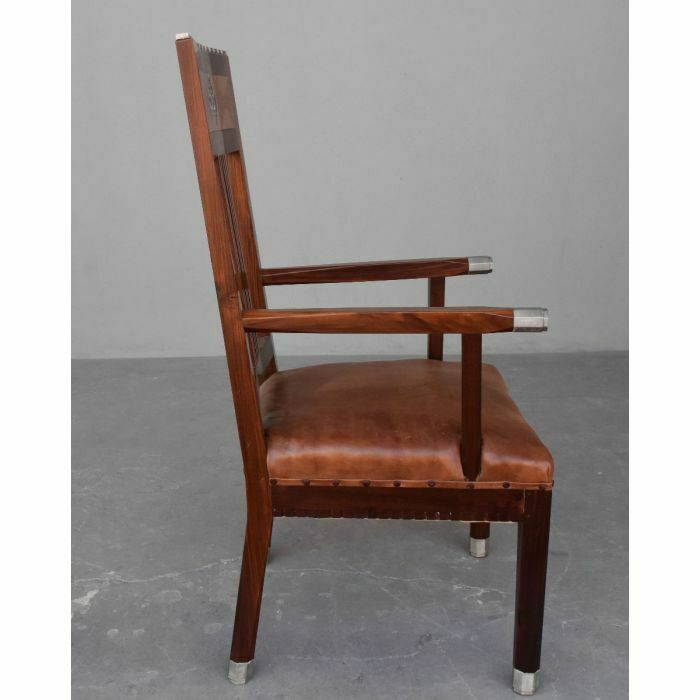 photo for sale Art Deco Armchairs 1930 Rosewood After Dominique (Pair)