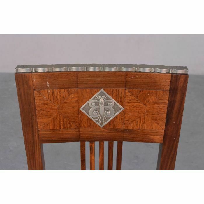 Art Deco Chairs 1930 Rosewood After Dominique (Set Of 4) photo buy