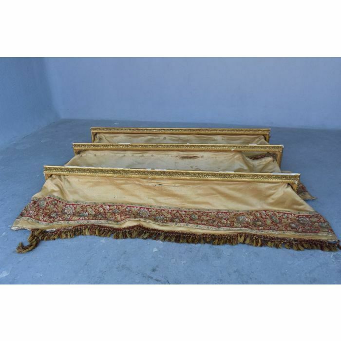 Valances (X3) In Wood And Gilded Stucco In Louis XVI Style To Be Restored photo vinterior