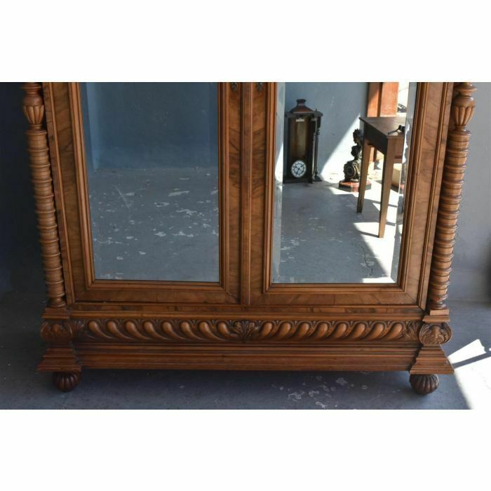 photo for sale Walnut Cabinet Renaissance Style French Work From The Late 19th Century