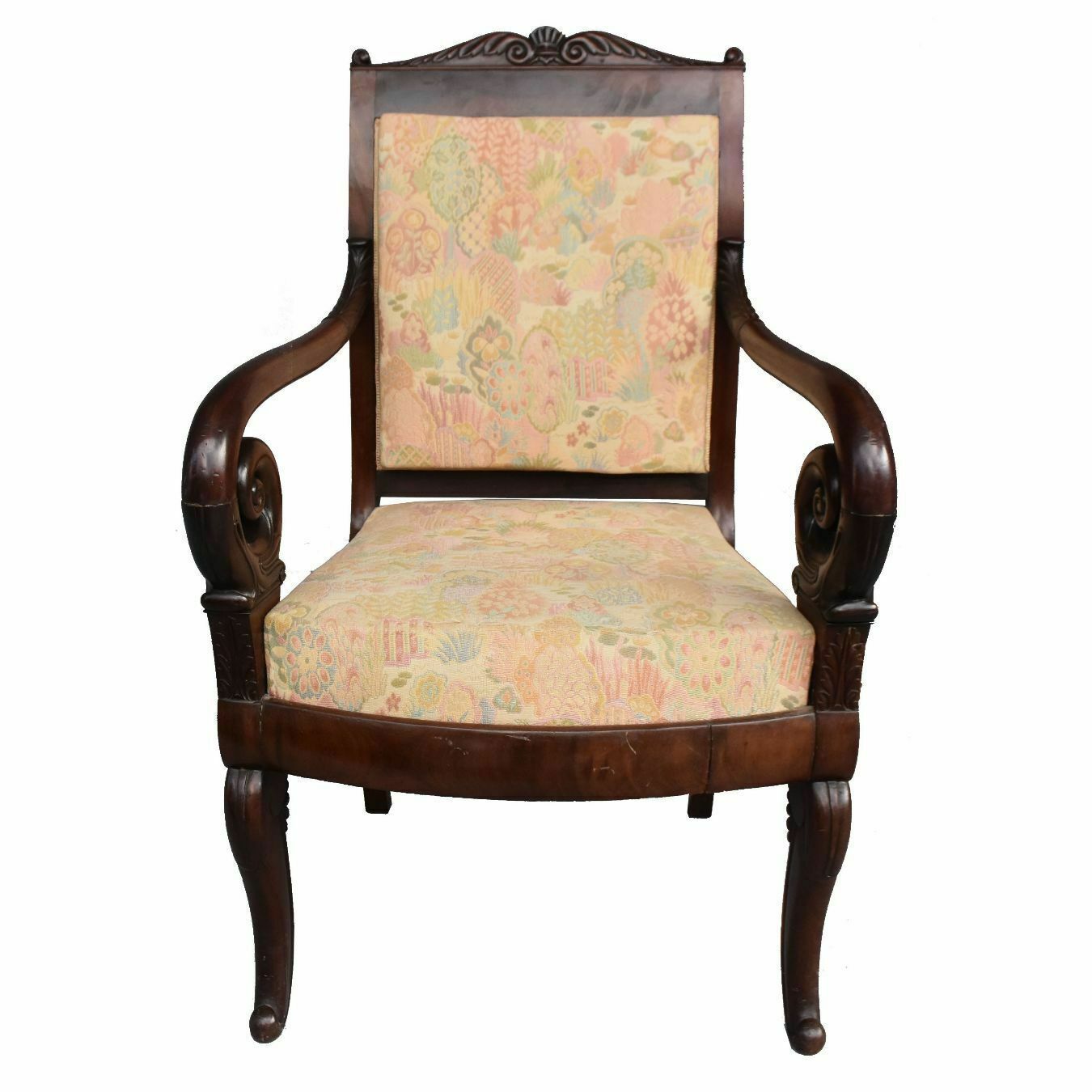 Restoration Armchairs With 19th Century Mahogany Stock (Set Of 5) photo furniture