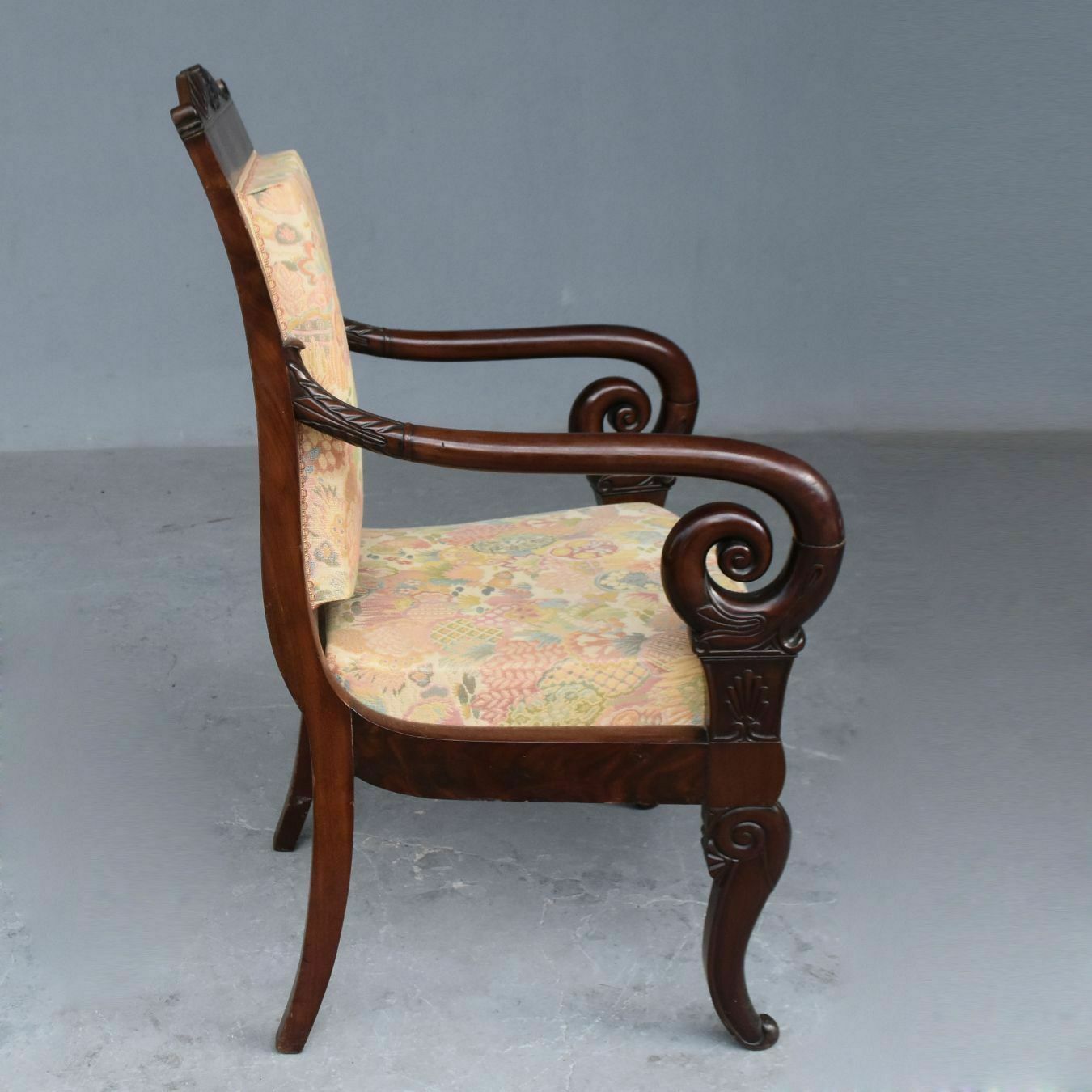 Restoration Armchairs With 19th Century Mahogany Stock (Set Of 5) photo 3774.0