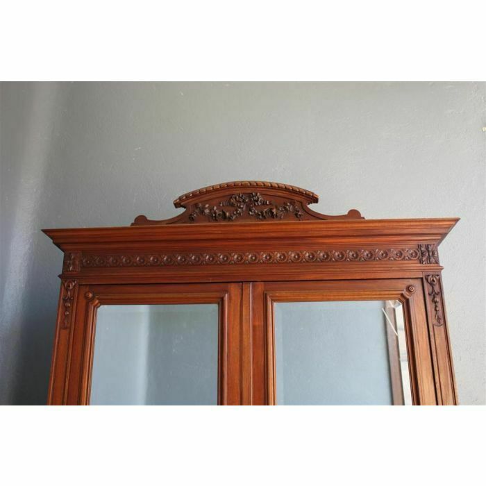 Louis XVI Style Mahogany Cabinet, 1920 Period photo for sale