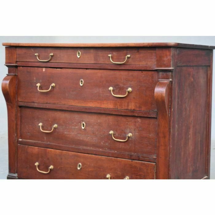 Chest Of Drawers With Walnut Stock, Restoration Period, Late 19th Century photo Furniture
