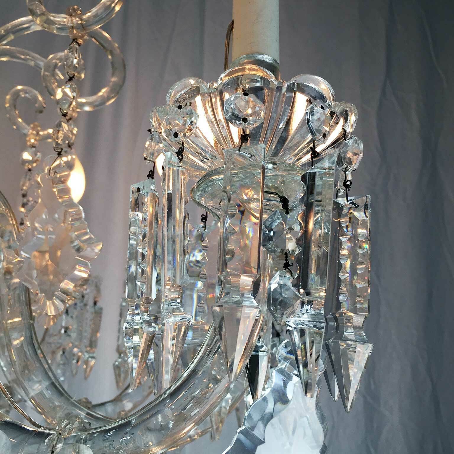 photo furniture Antique Bohemia Crystal Chandelier 12 Arms