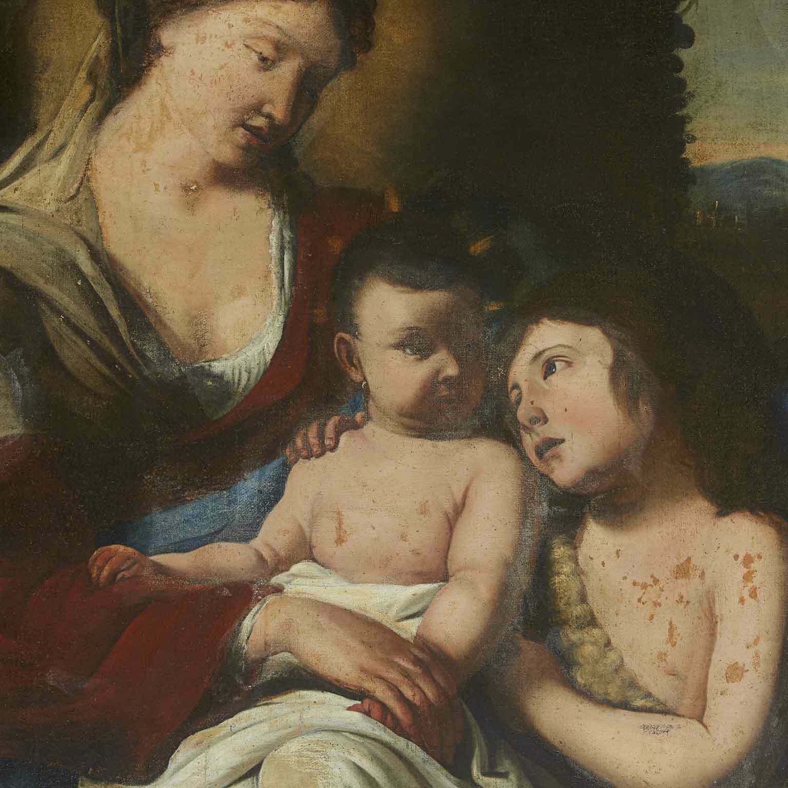 Madonna With Child And Saint John 1600 photo furniture