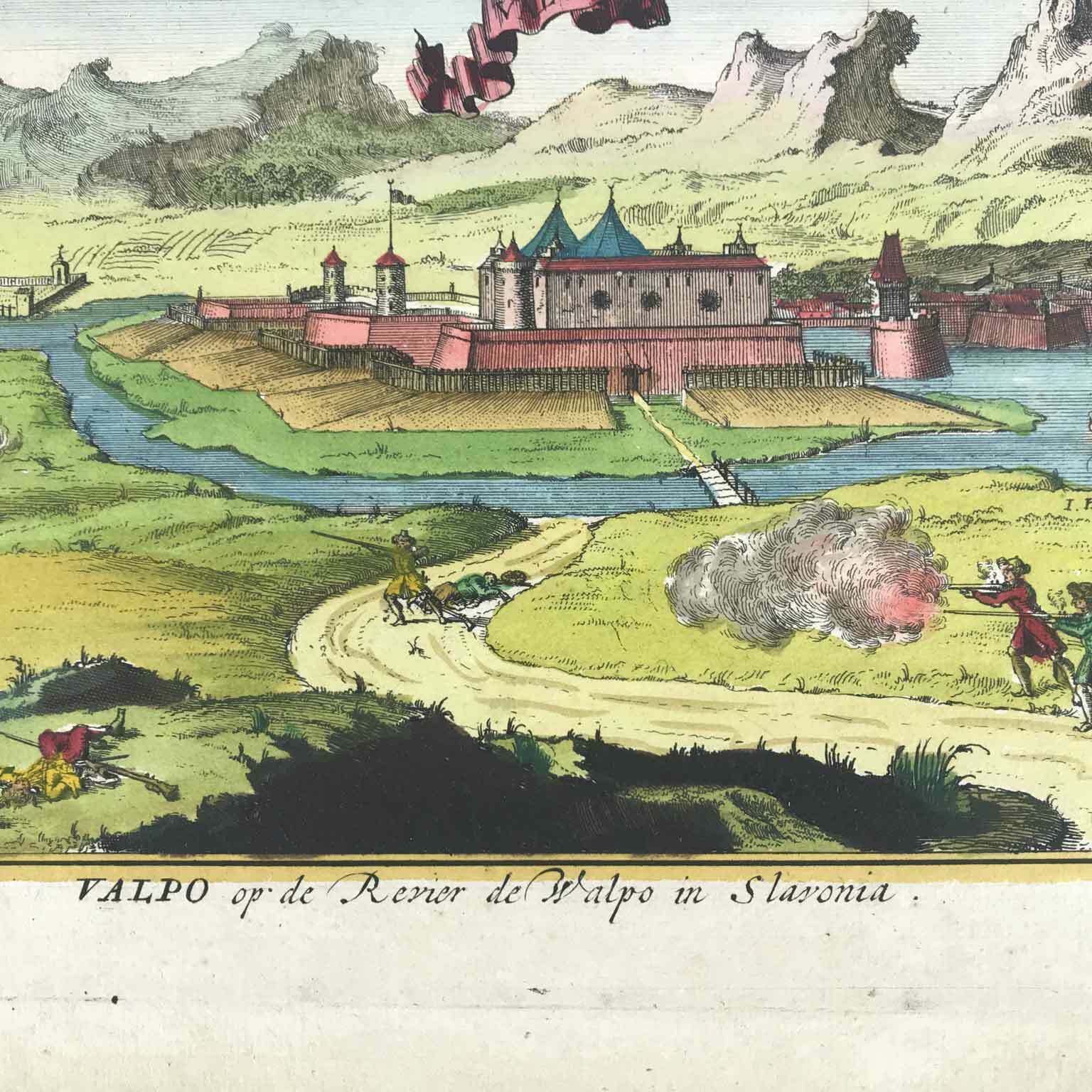 View Of Valpo, 1600s, Antique photo Art