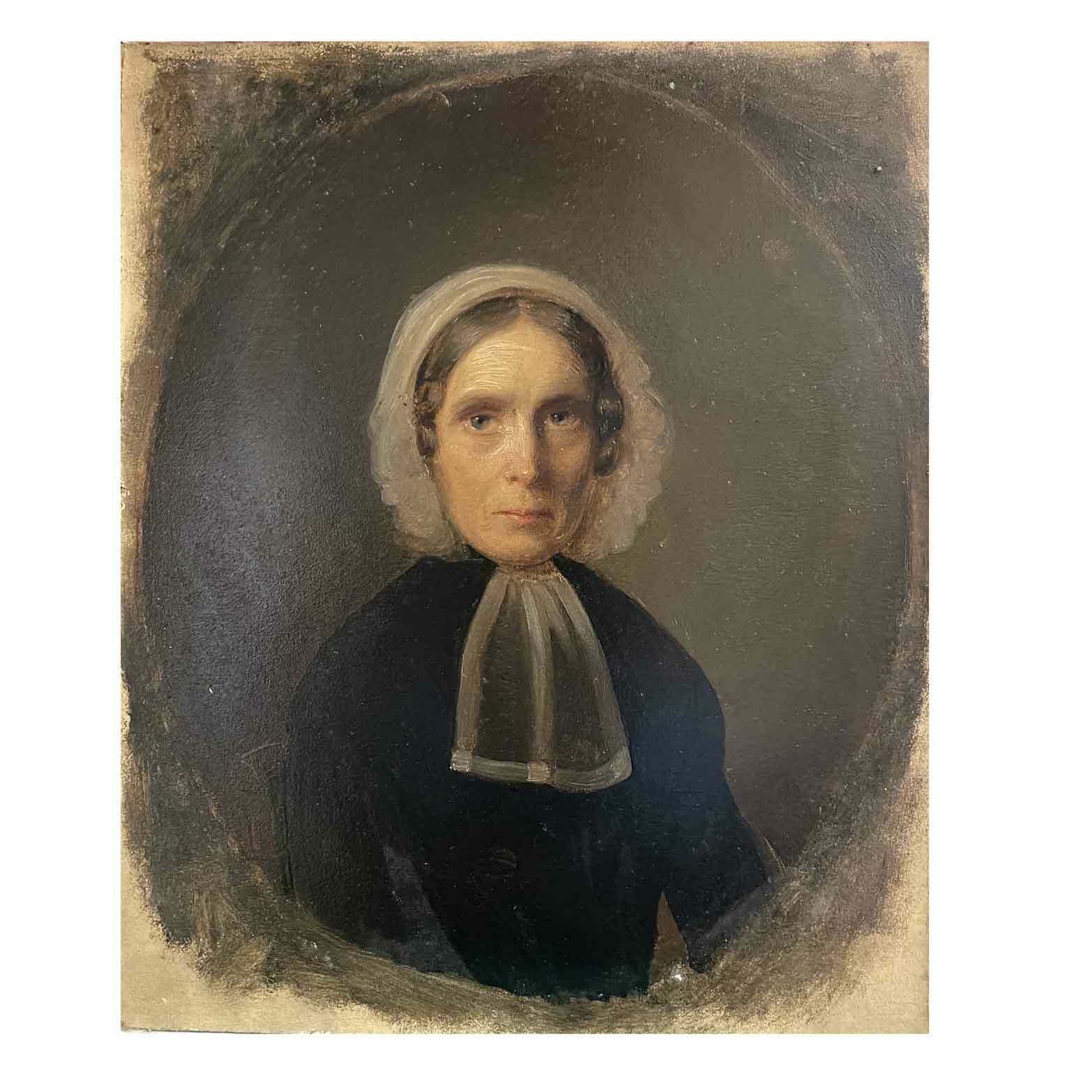 Flemish School Portrait Of A Lady photo for sale