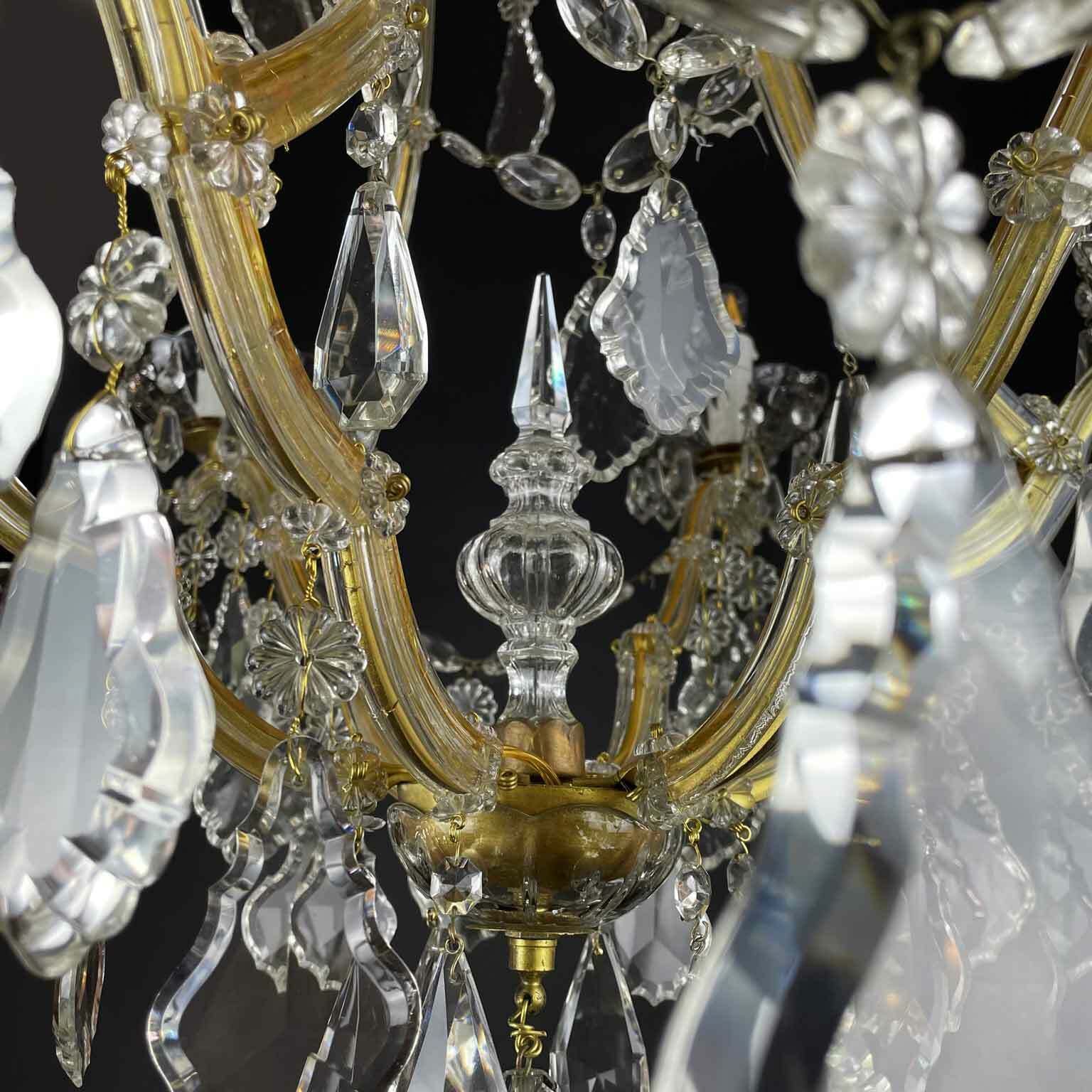 photo buy Maria Teresa Crystal Chandelier With 7 Lights From 1950