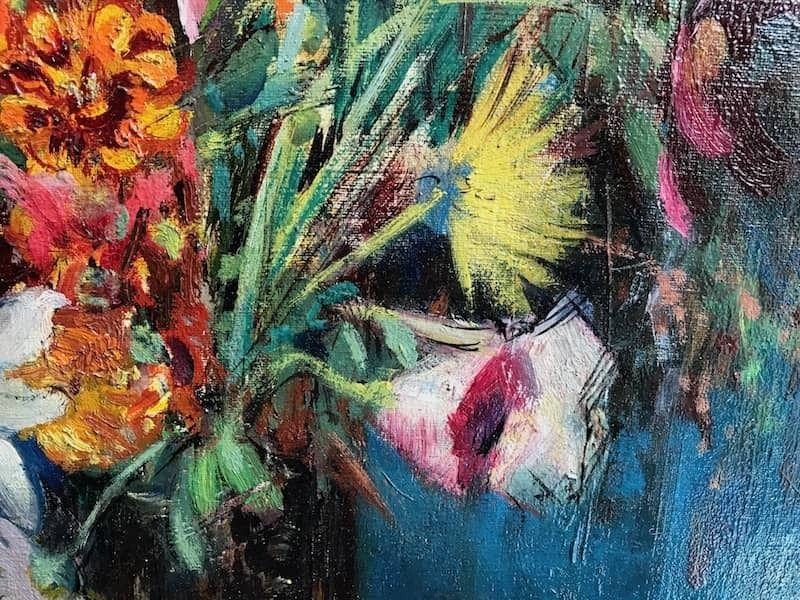 Art Montini Umberto Vase Of Flowers photo