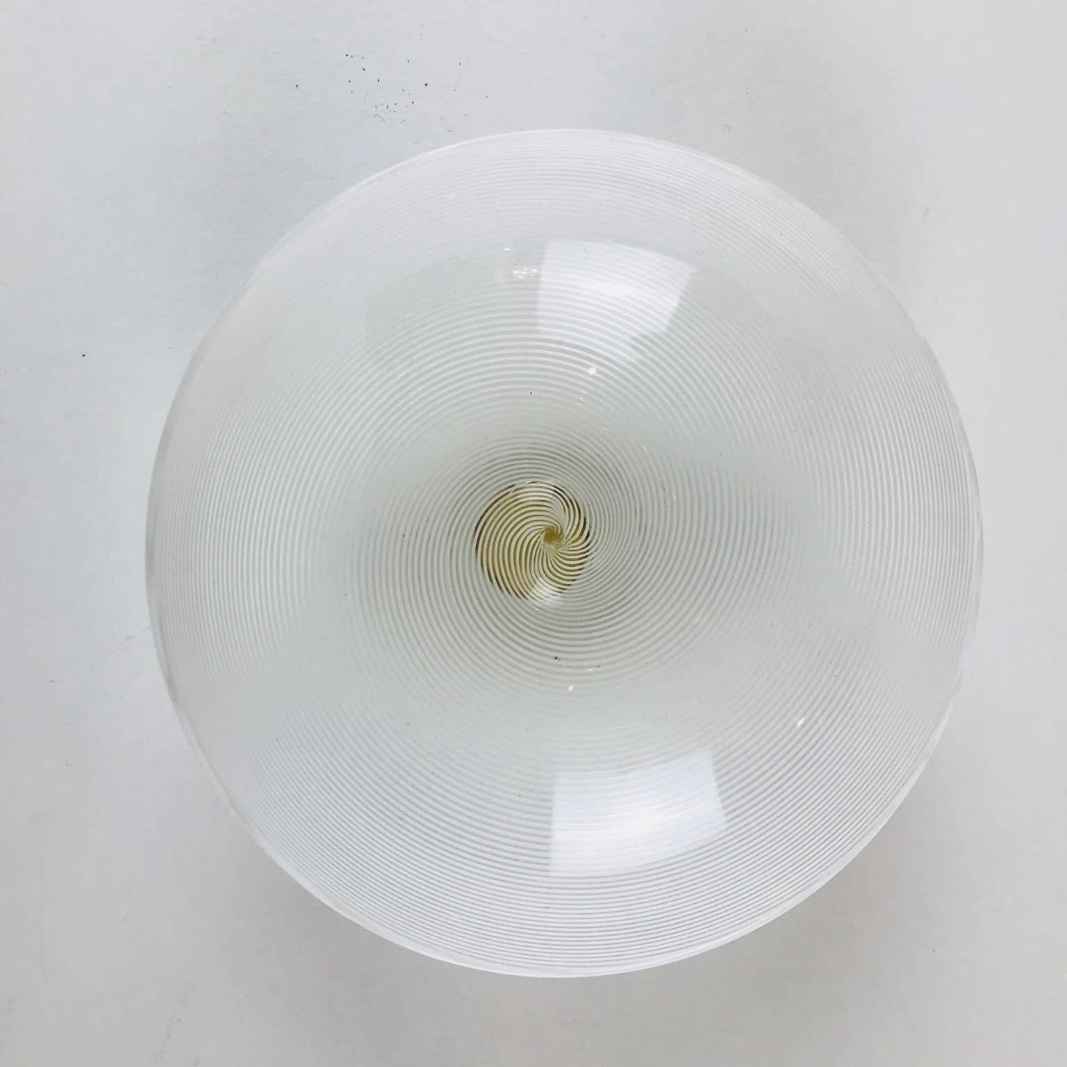 Barovier And Toso Bowl With Spiral Decoration, Circa 1950 photo furniture