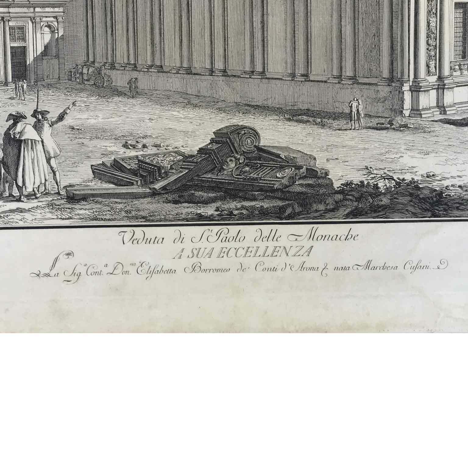 Art Domenico Aspari San Paolo Delle Nuns Milan 1788 photo