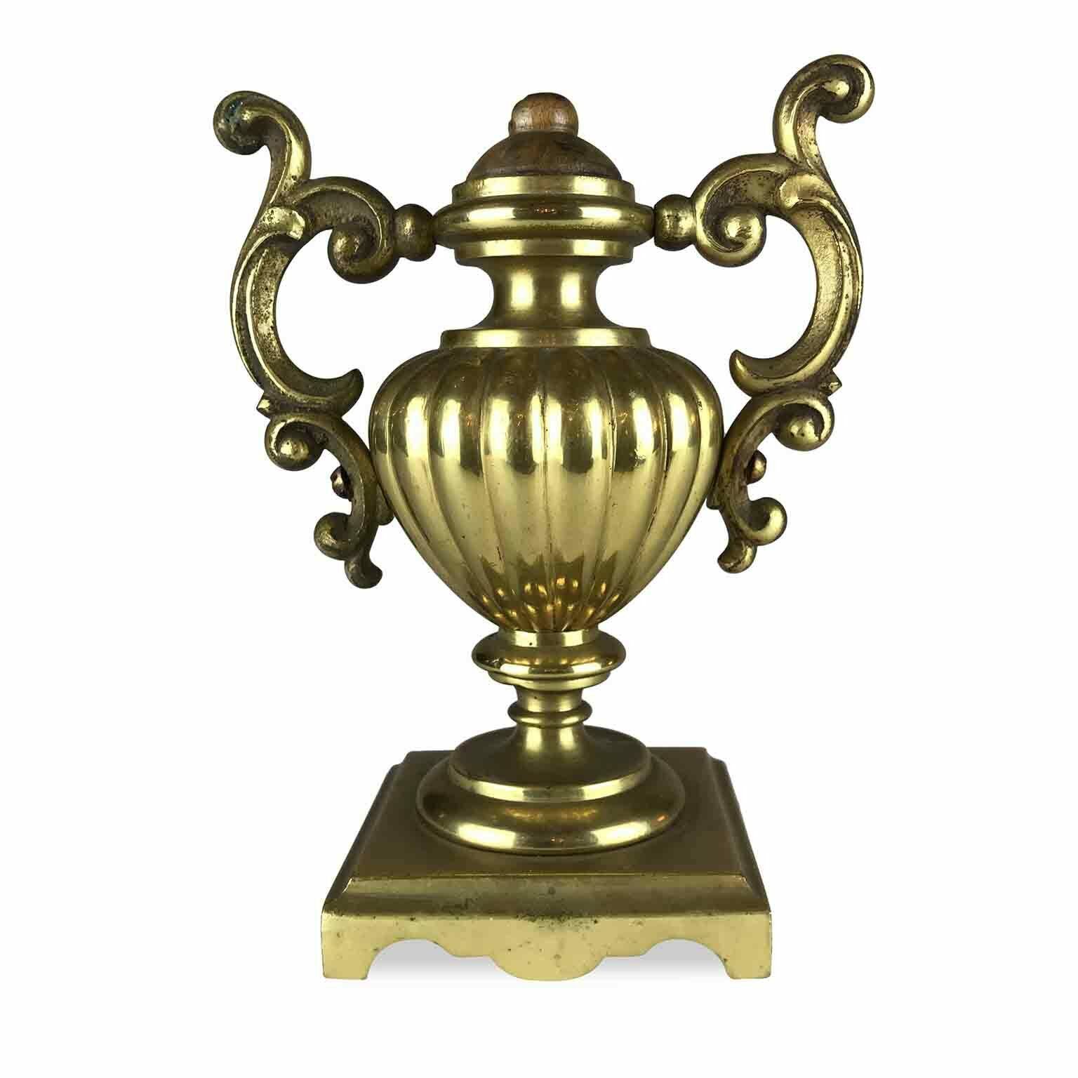 Pair Of Antique Golden Vases, 1800s photo 932.0