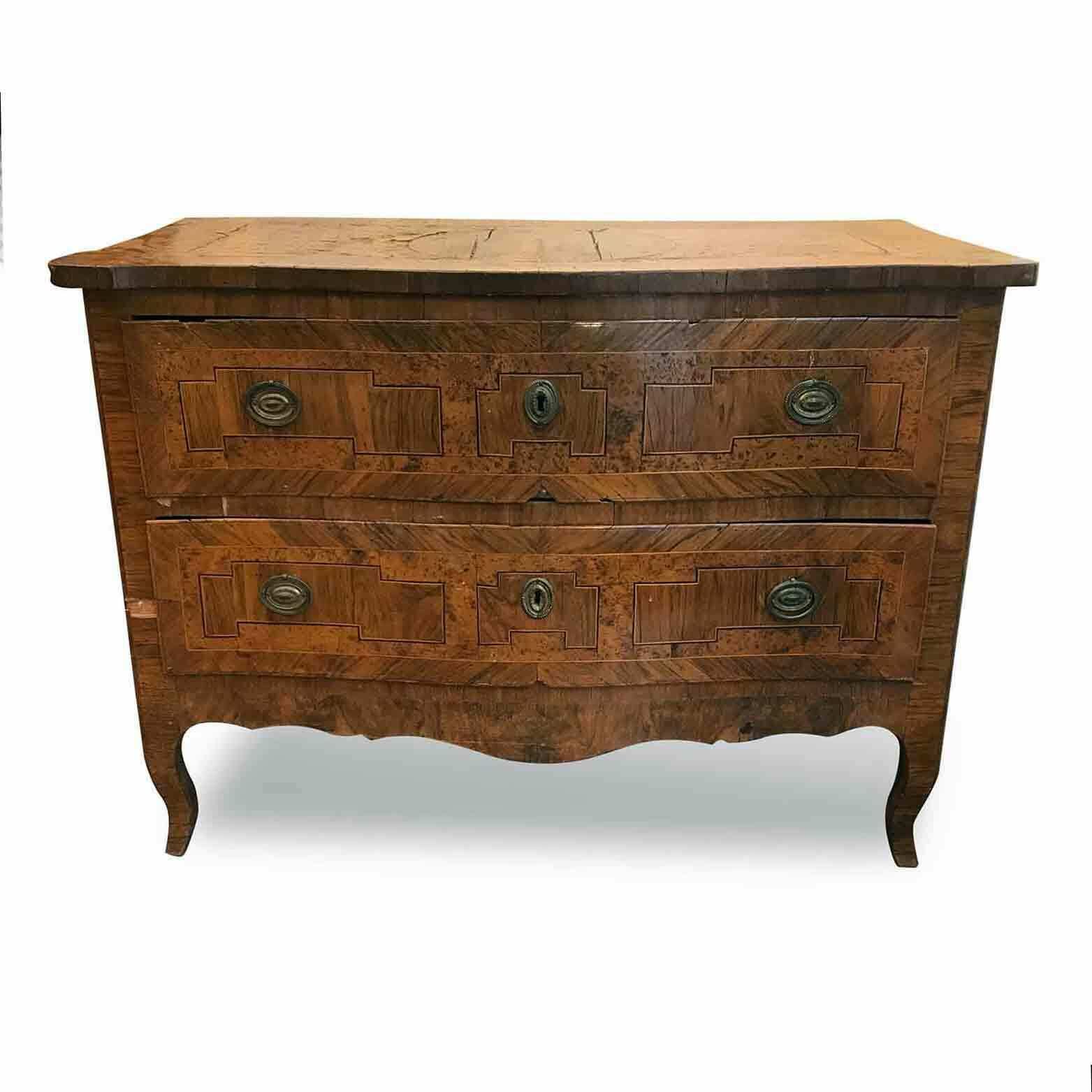 Furniture Emilian Chest Of Drawers From 1700 photo