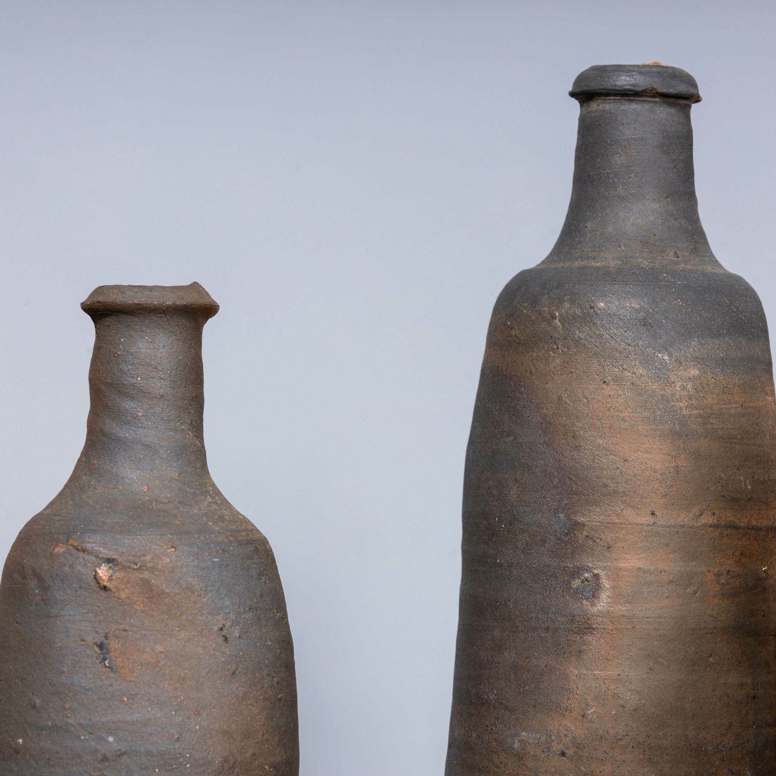 19th Century French Stoneware Bottles photo vinterior