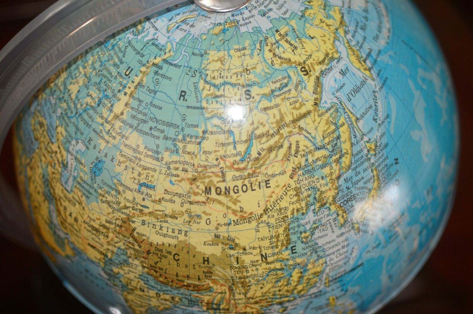 Globe Lamp World Map Night Lamp Earth Italy Plastic World Globe With Lighting Desk Decor Bedroom Nightside Table Lamp Teenager Room Decor photo for sale