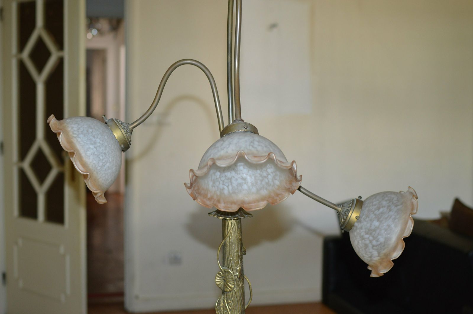 Art Nouveau Table Lamp.. Floor Lamp Lamp Art Nouveau Rare.