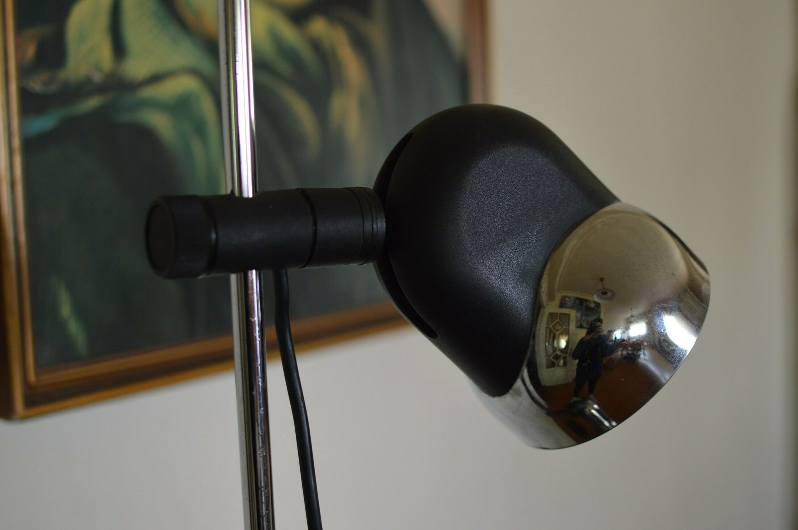 Vintage Lamp Floor Space Age Atomic 1970 Industrial Lamp photo buy