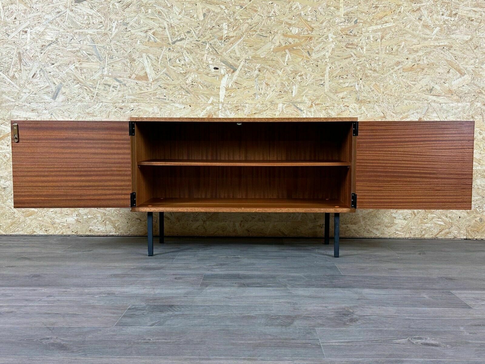Furniture 60s 70s Teak Sideboard Chest Of Drawers Cupboard Rego Mobile Danish Modern Design photo