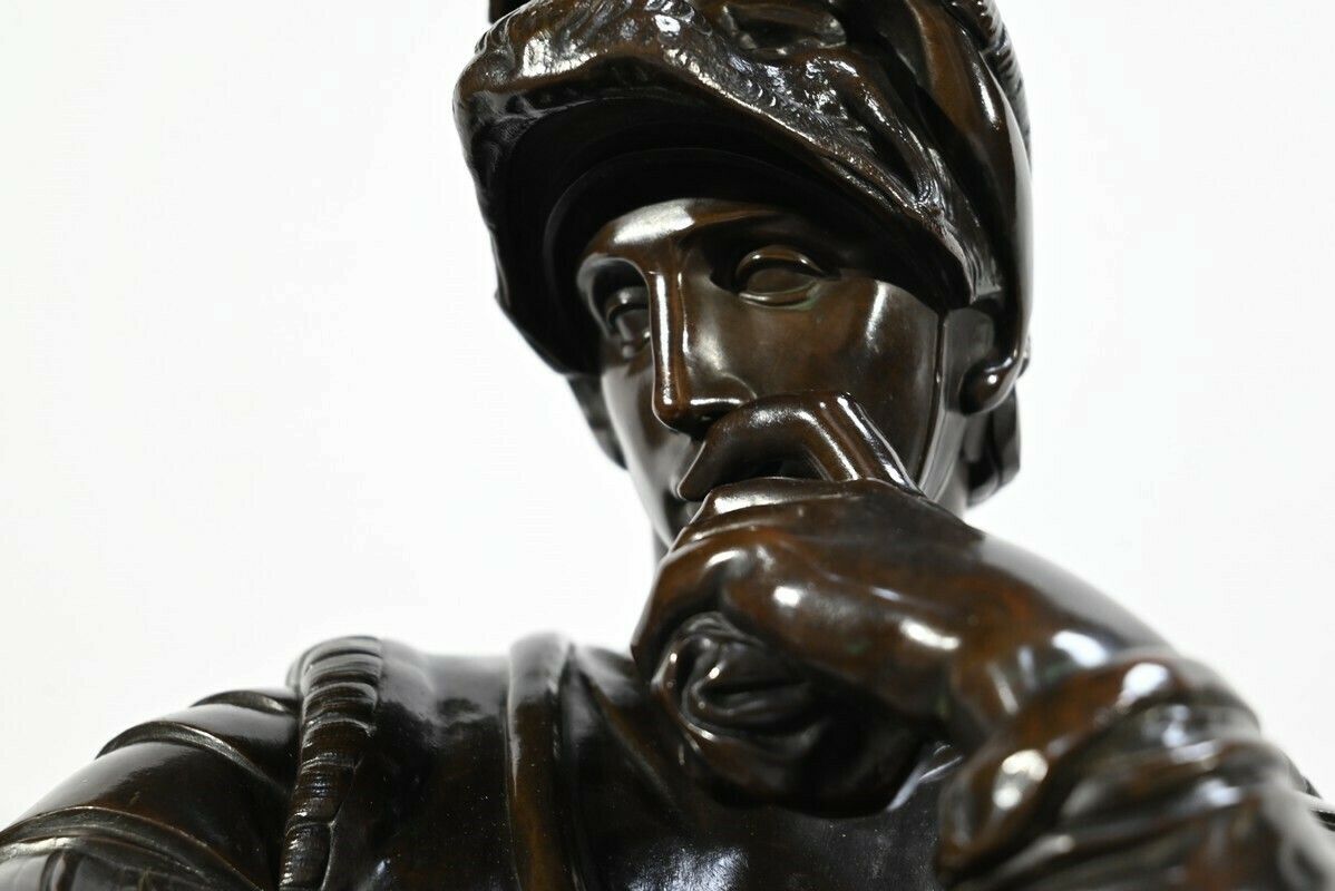 photo furniture Bronze “Laurent De Medici” After Michelangelo, 19th Century School – Mid 19th Century