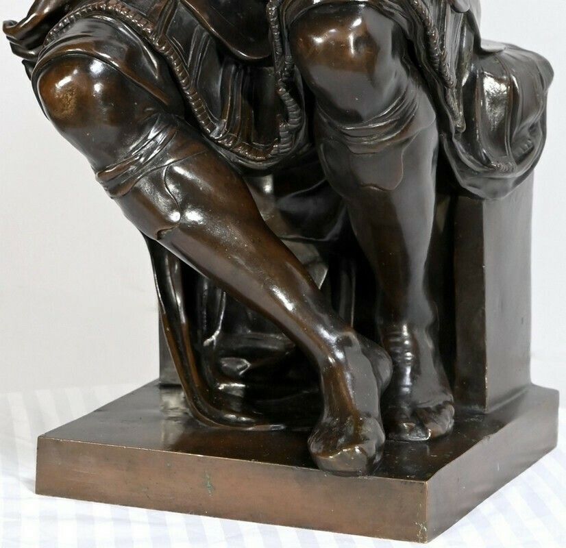 4755.443548519999 Bronze “Laurent De Medici” After Michelangelo, 19th Century School – Mid 19th Century photo