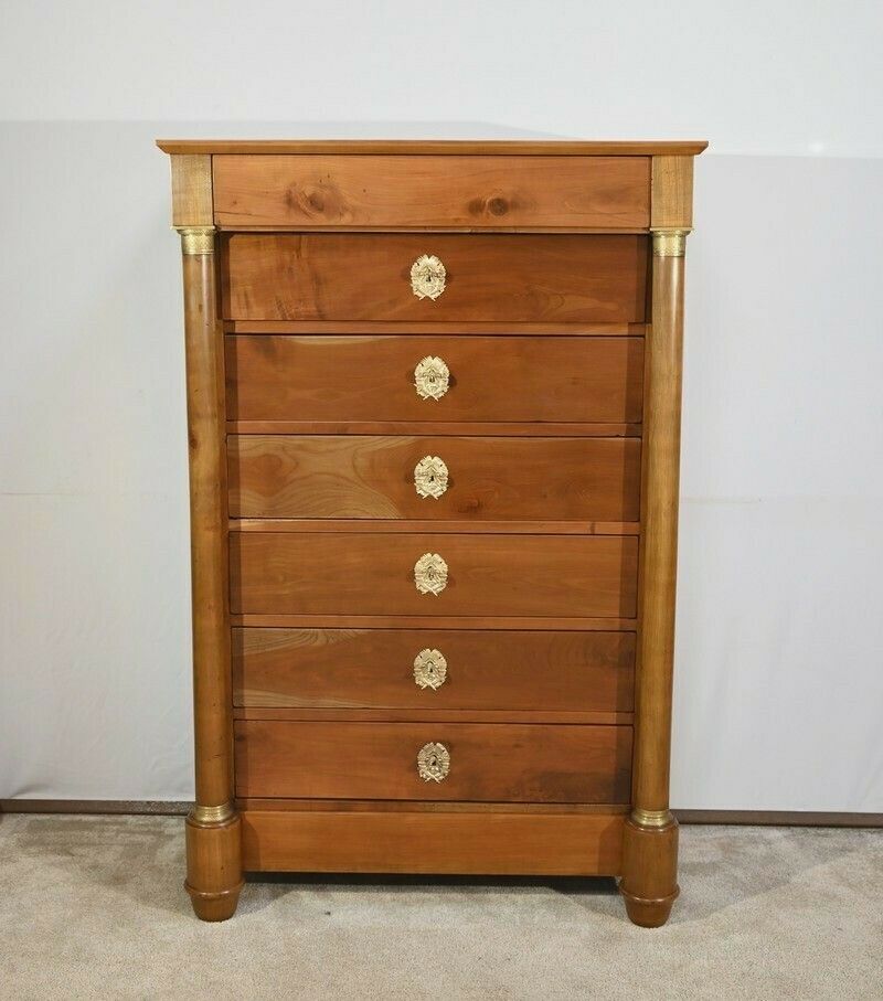 Property Weekly Planner In Solid Cherry Wood, Empire Period – Early 19th Century