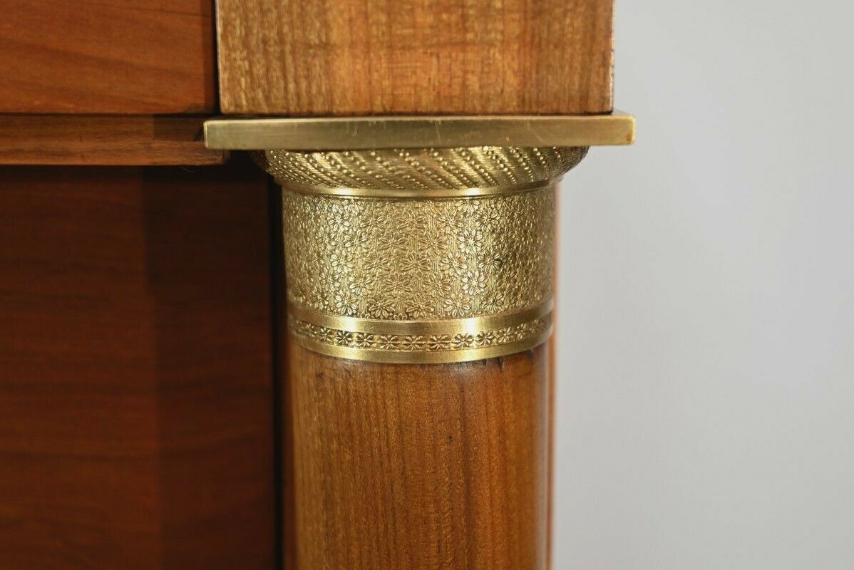 photo furniture Property Weekly Planner In Solid Cherry Wood, Empire Period – Early 19th Century