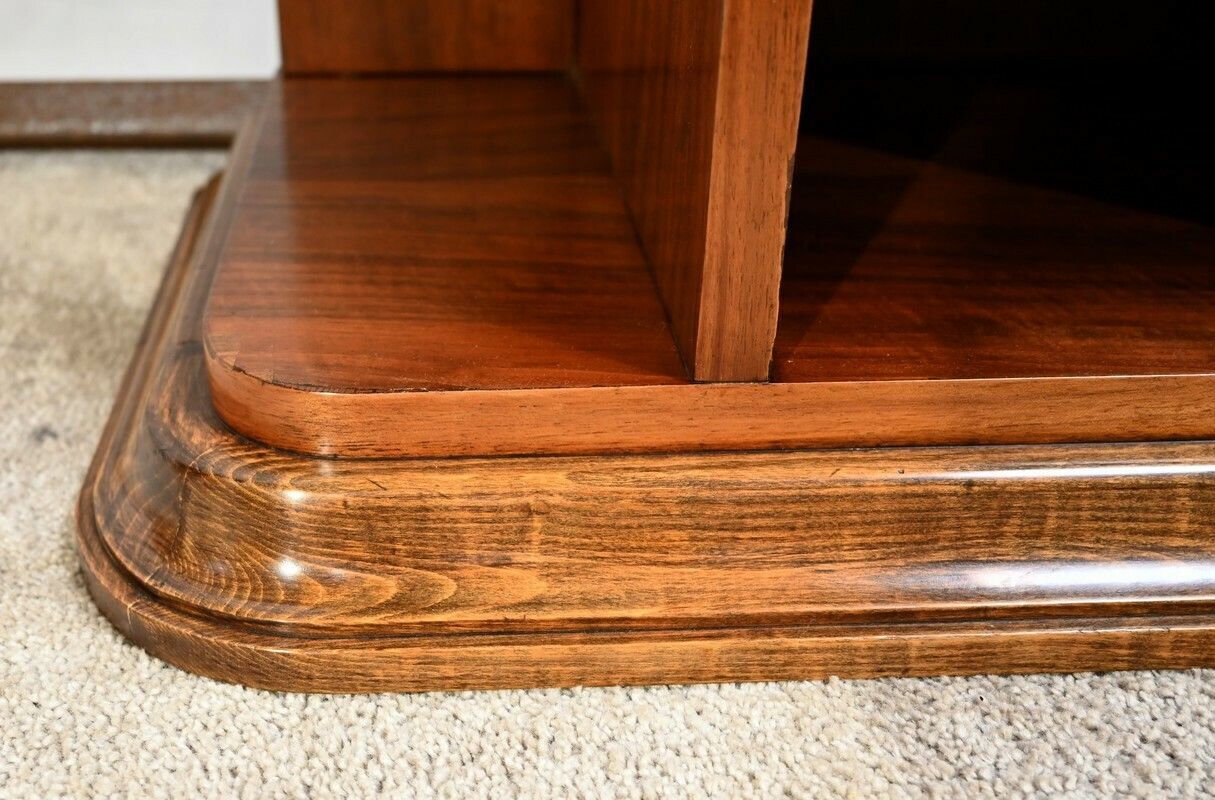 photo buy Small Walnut Bedside Table, Art Deco – 1920