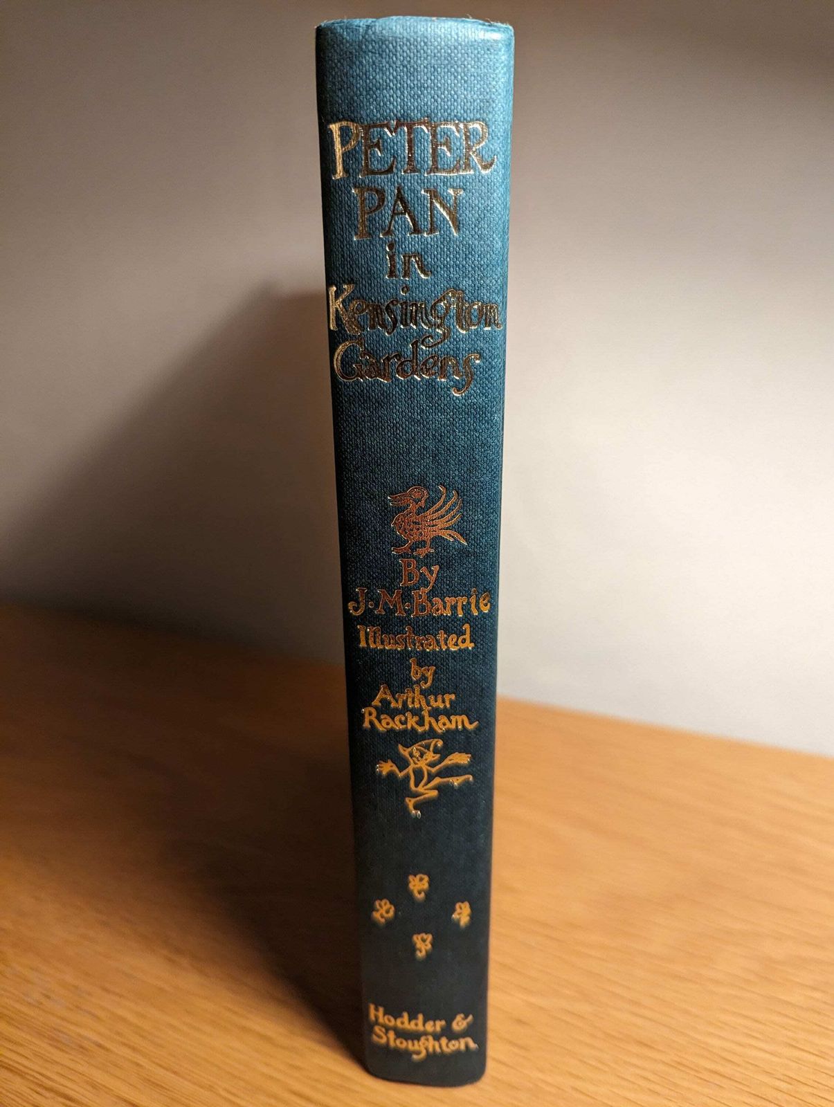J.M. Barrie Peter Pan In Kensington Gardens Reprint Hardback Rackham 1983 photo 80.0