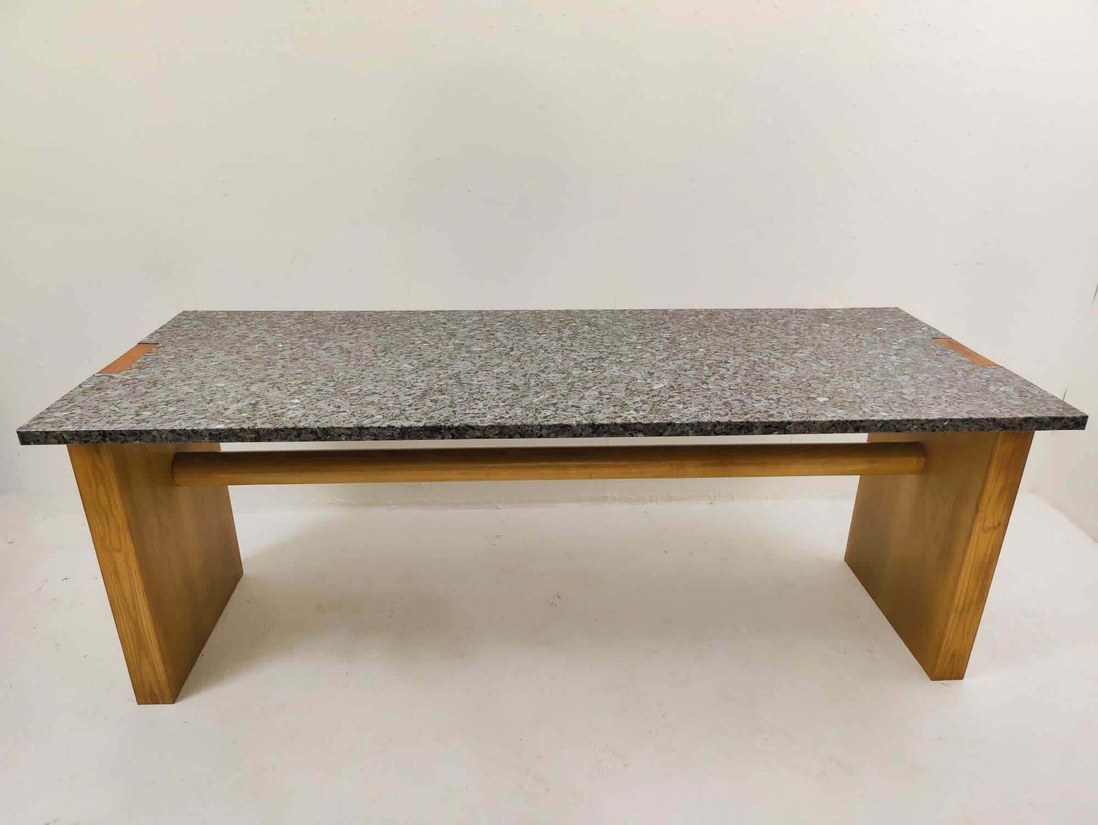 Console Model ''Valmarana'' By Carlo Scarpa For Simon, Ash And Granite, Italy 1972 photo vintage