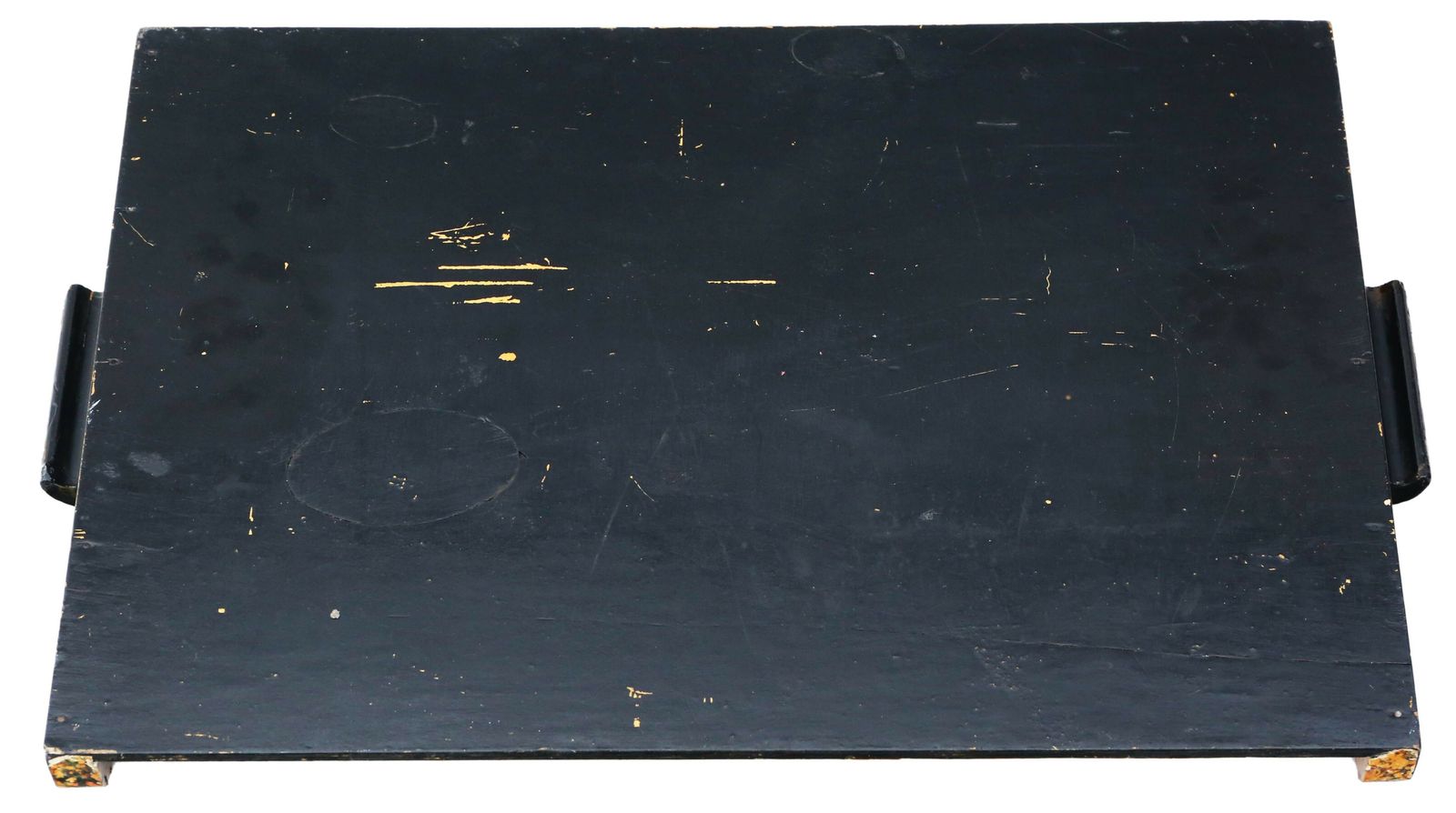 Antique Decoupage Serving Tray C1920 photo furniture