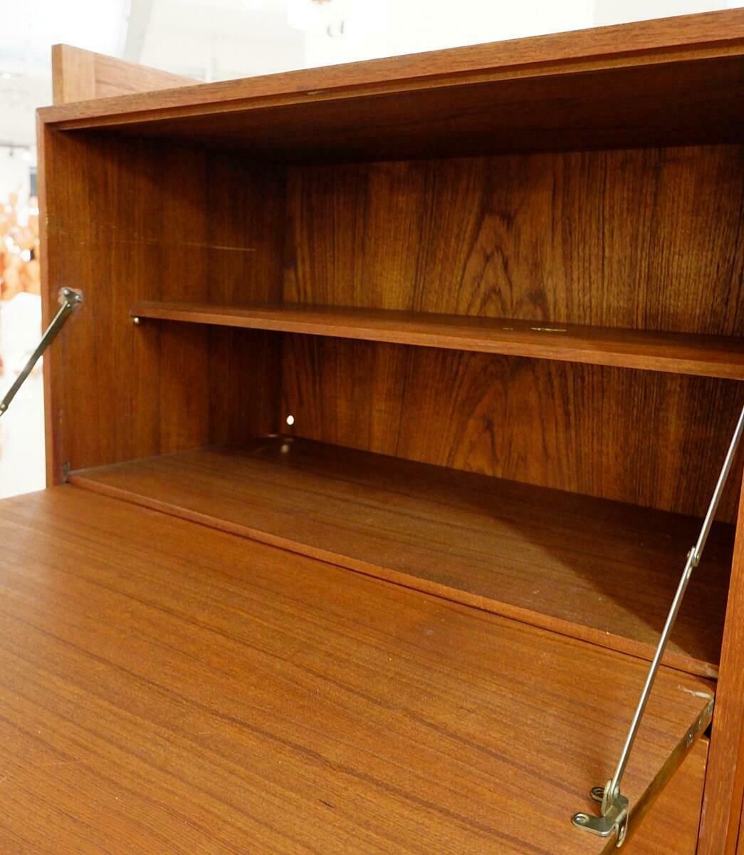 Mid Century Italian Teak Highboard, 1960s photo for sale