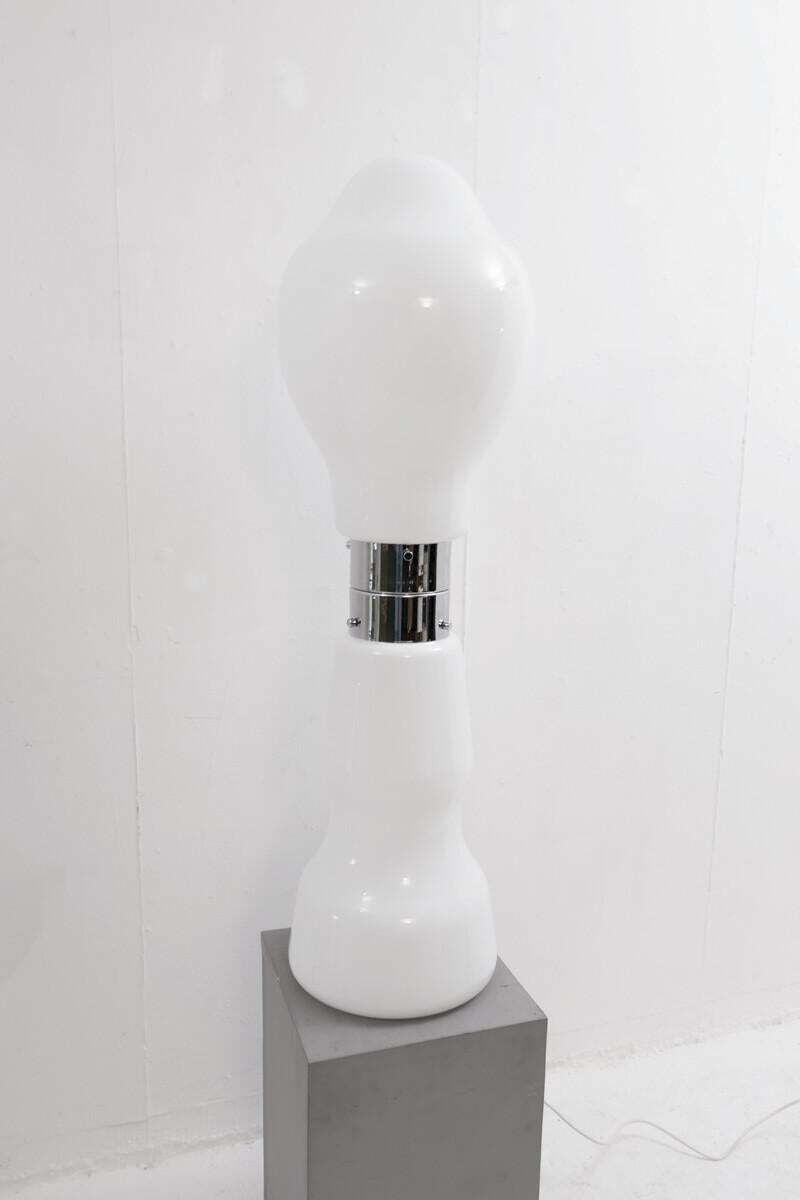 Mid Century Modern Floor Lamp Brillio By Carlo Nason For Mazzega, Italy 1970s photo 1990.0