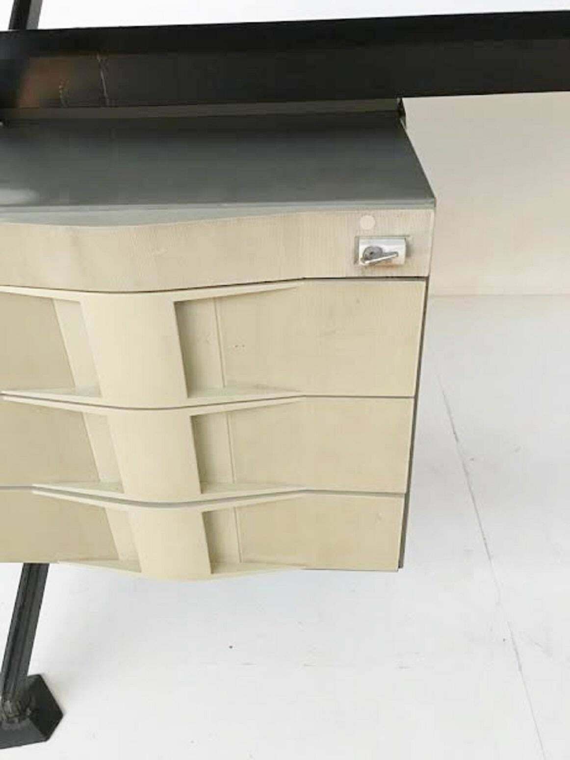 Desk By Studio Bbpr For Olivetti photo furniture