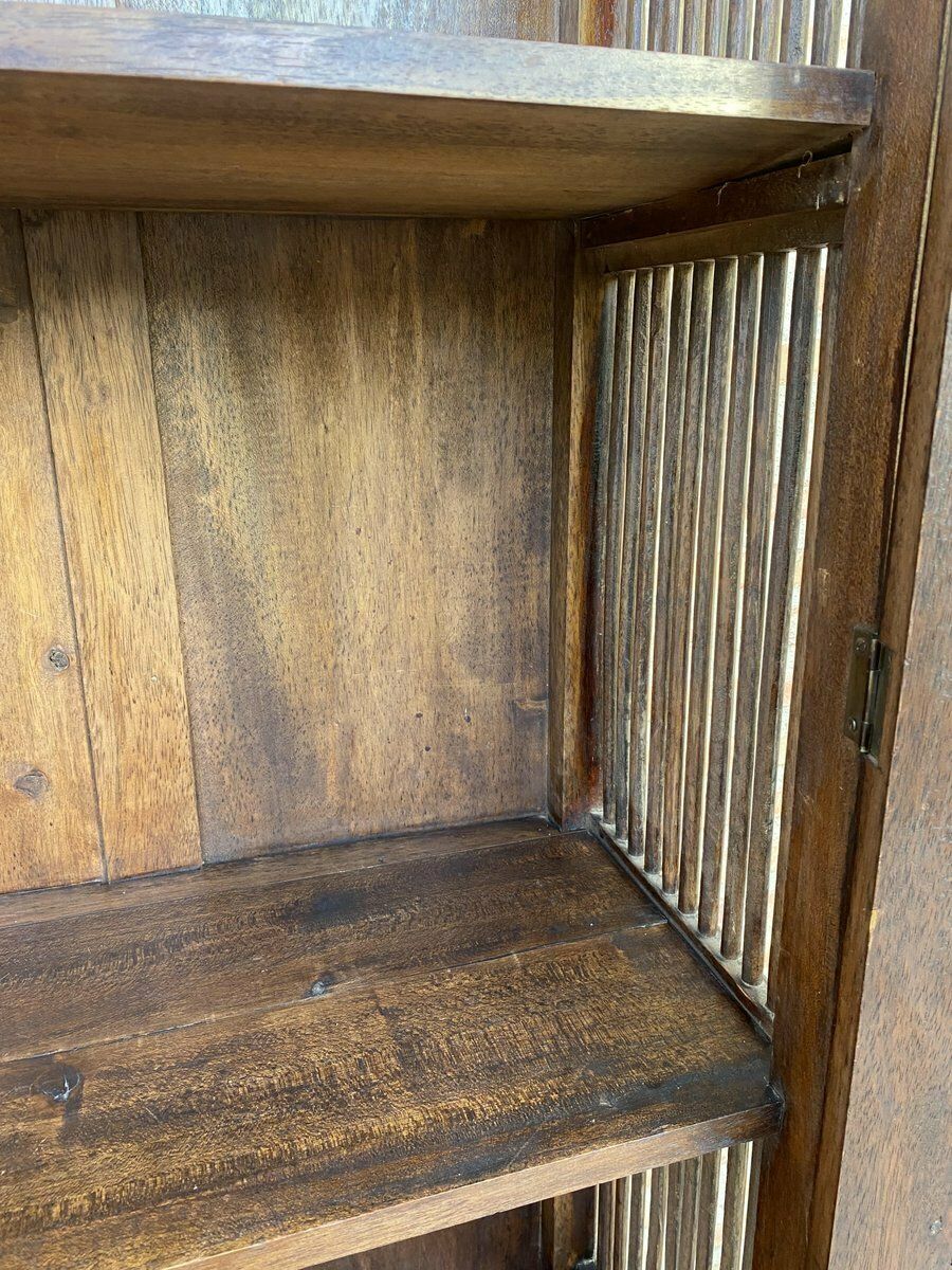 Furniture 18th Century Cupboard Or Cabinet, Wine Rack, Pine, French, Restored photo