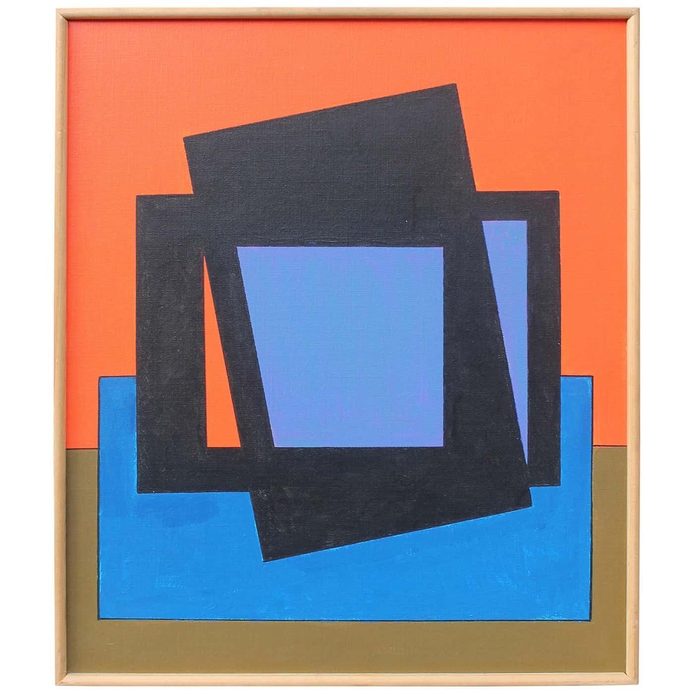 Oil On Canvas By Guy Vandenbranden, Belgium, 1996