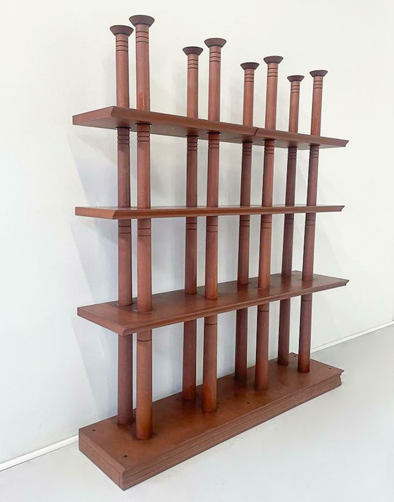 Mid Century Modern Wooden Shelves, Italy, 1960s photo 1990.0