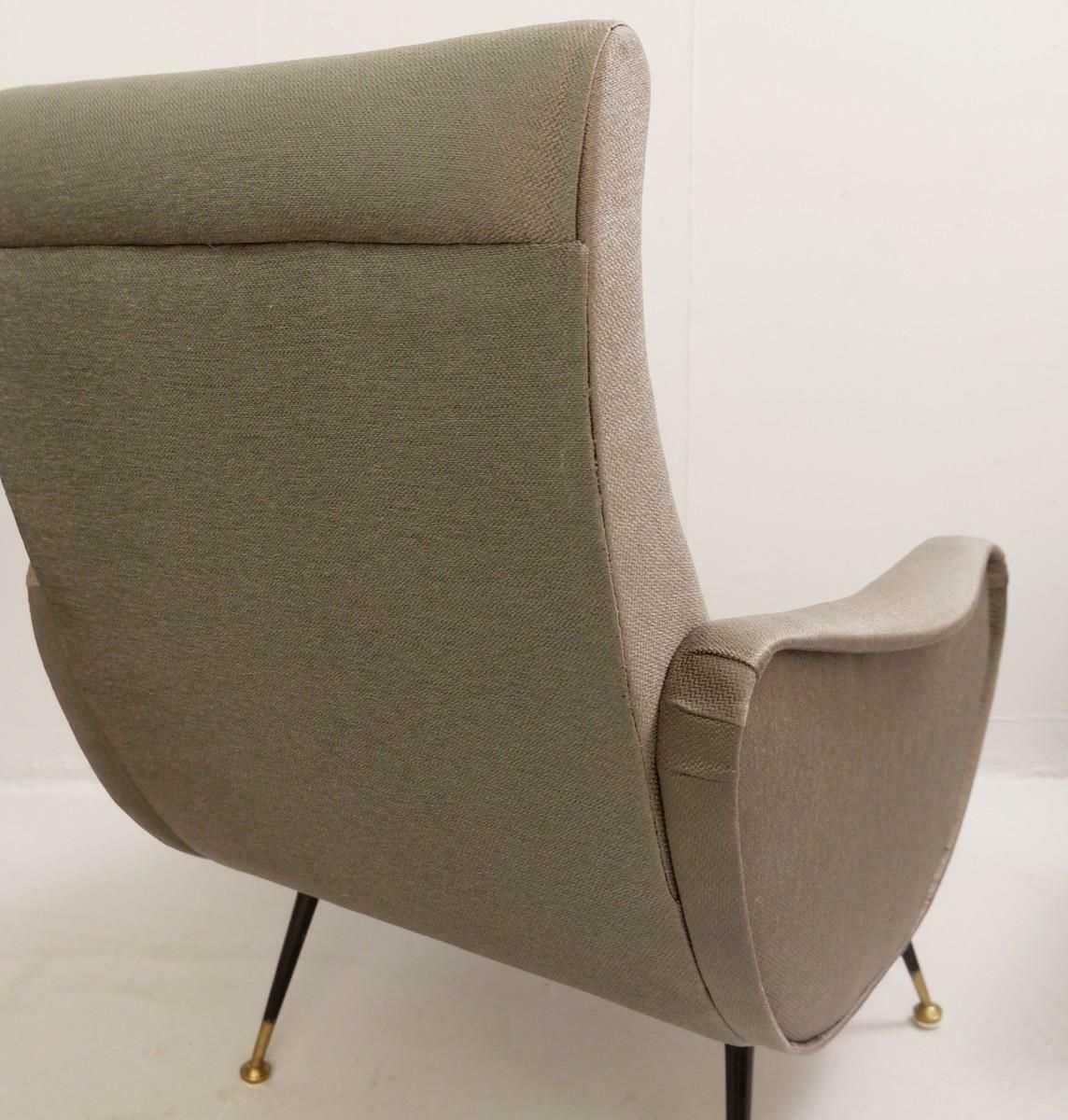 Pair Of Italian Armchairs In The Style Of Marco Zanuso photo buy