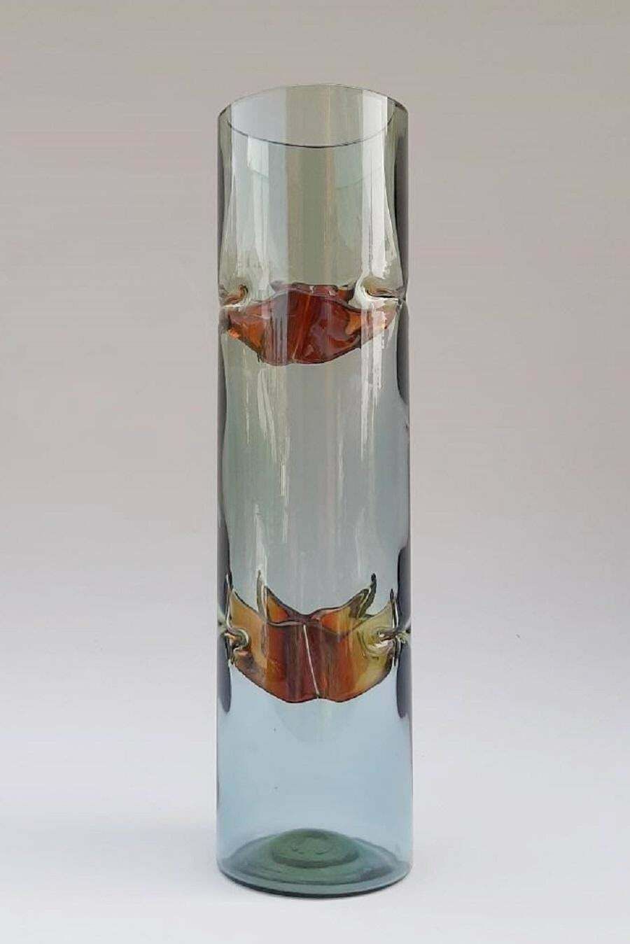 Murano Glass "Membrane" Vase By Toni Zuccheri For Veart photo Home Decor
