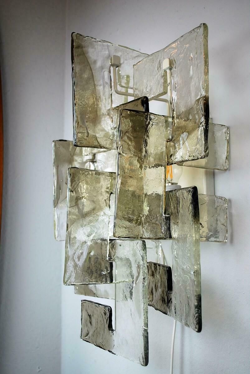 Pair Of Murano Glass Sconces By Carlo Nason photo vinterior